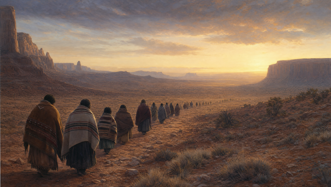Illustration of the Long Walk