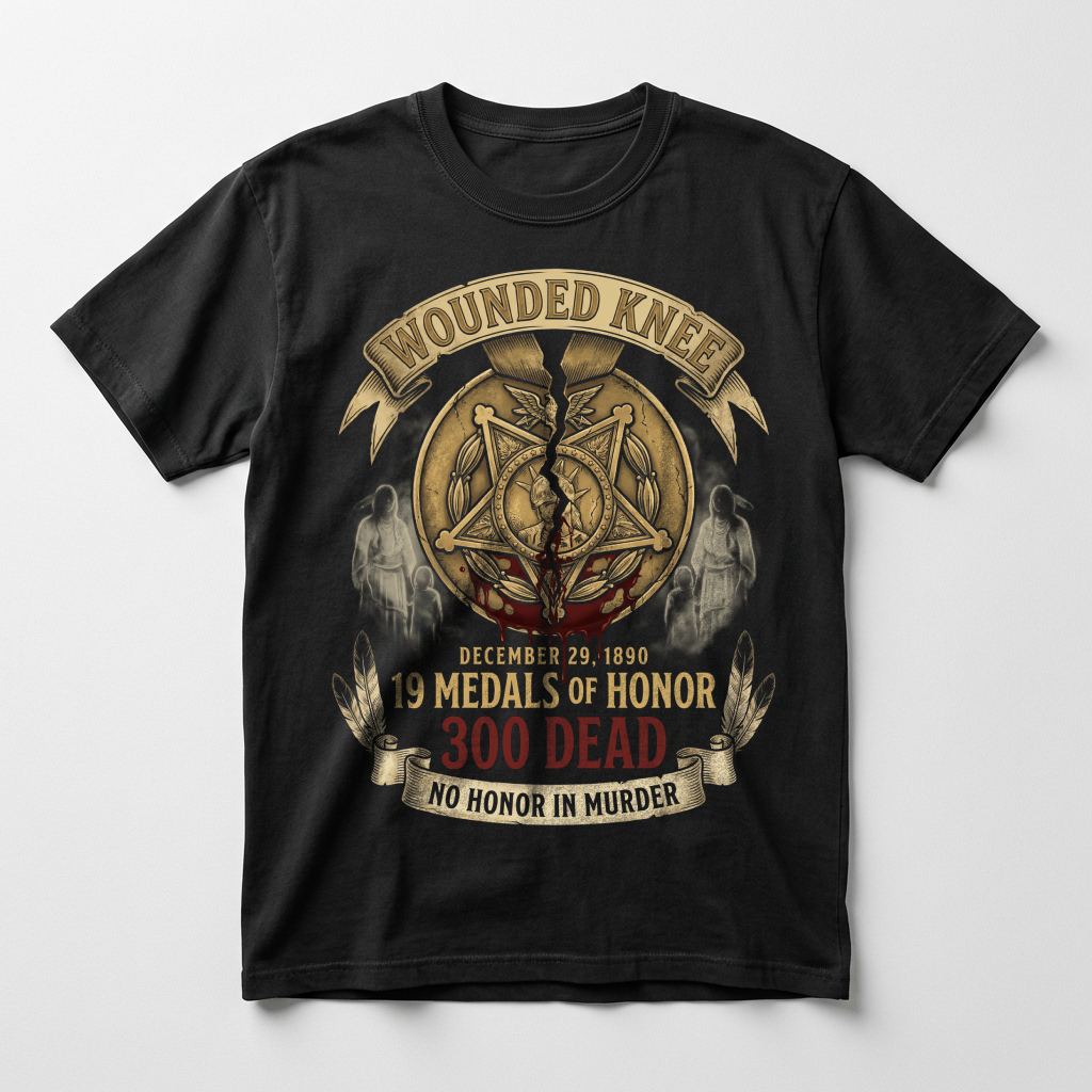Vandora — Wounded Knee — Heritage Tee