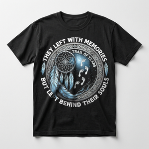 Nodin in black Trail of Tears shirt