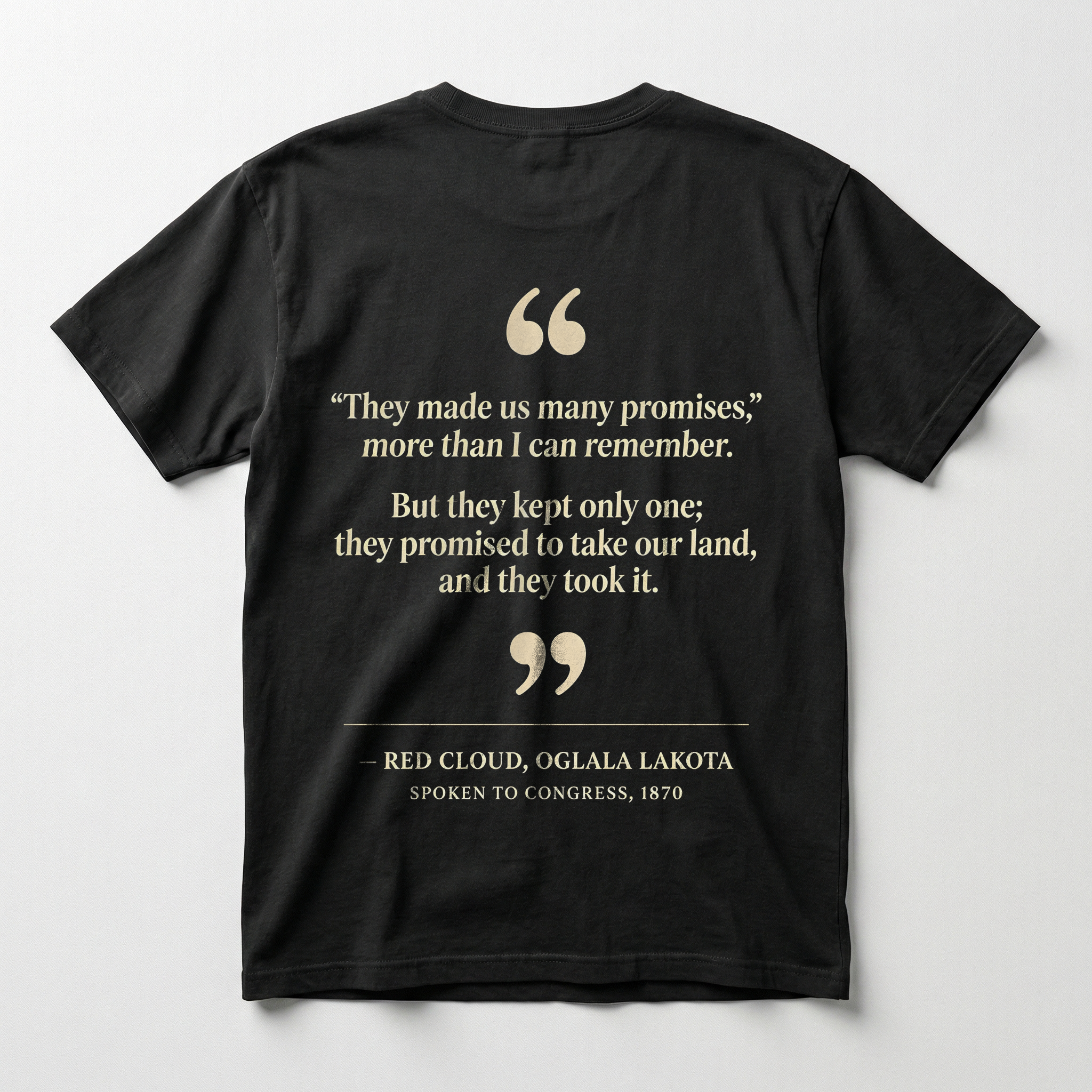 Alowa — The Founding Father — Double-sided T-shirt