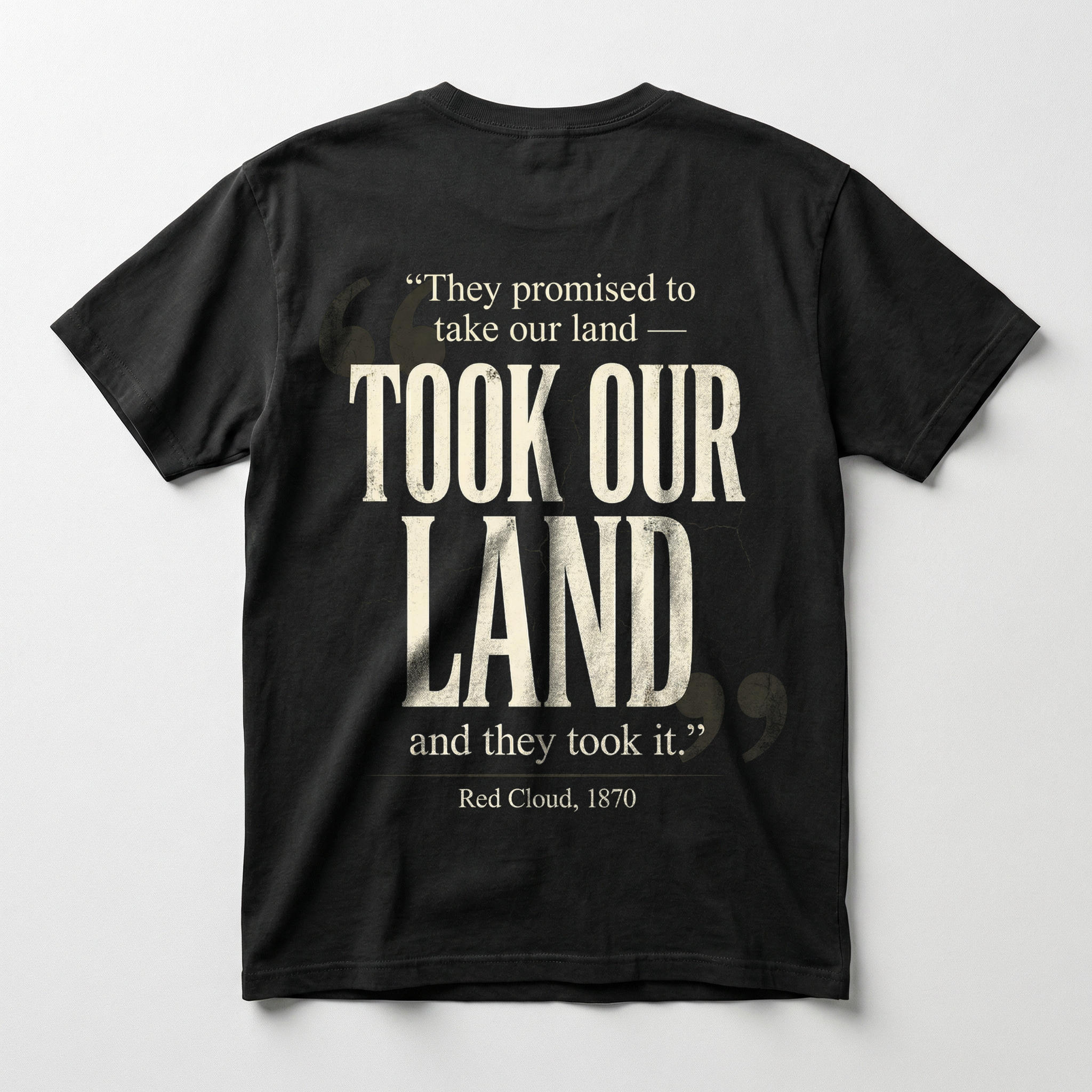 Red Cloud — Honor the Man — Double-sided T-shirt