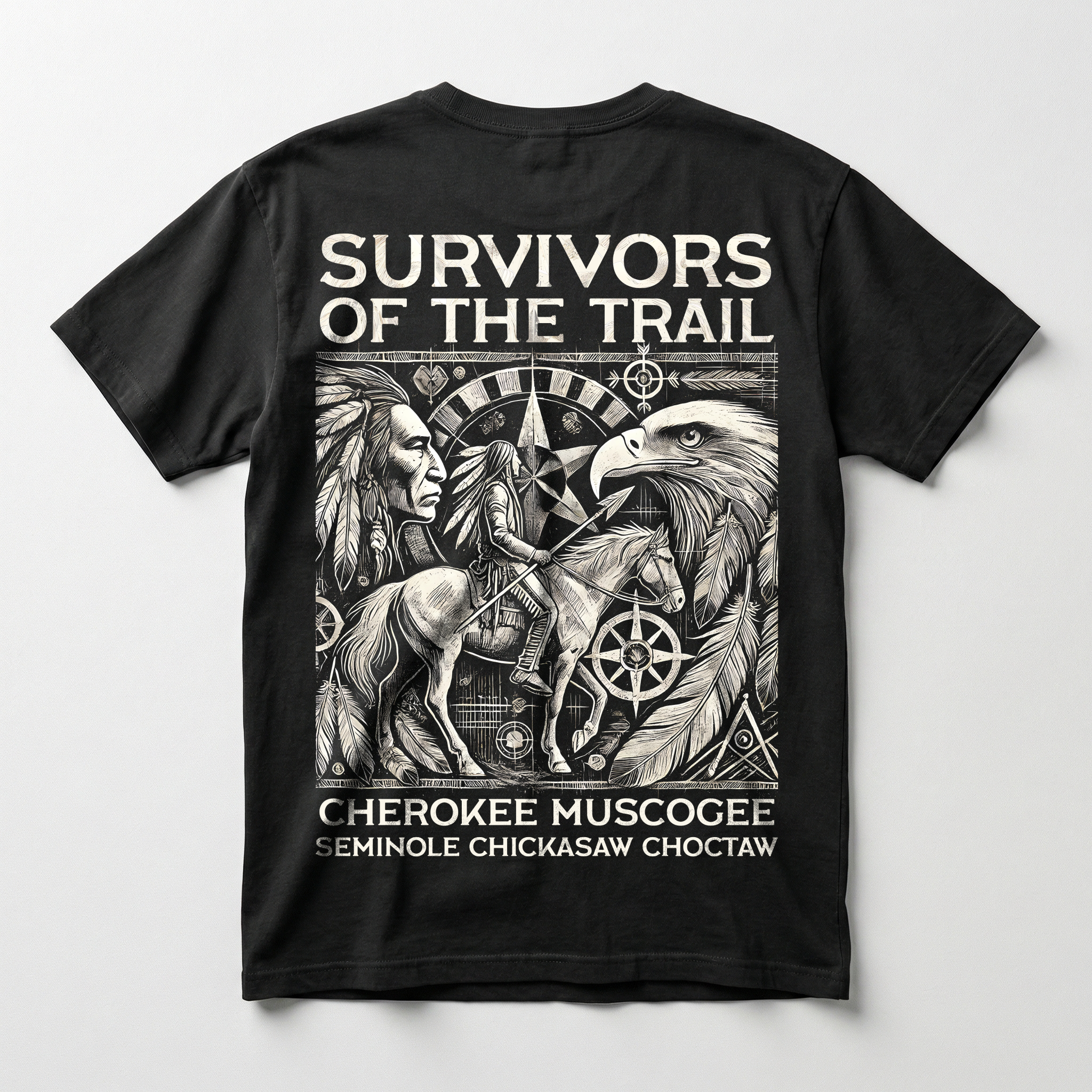 Chayton — Trail of Tears — Heritage Tee — Back