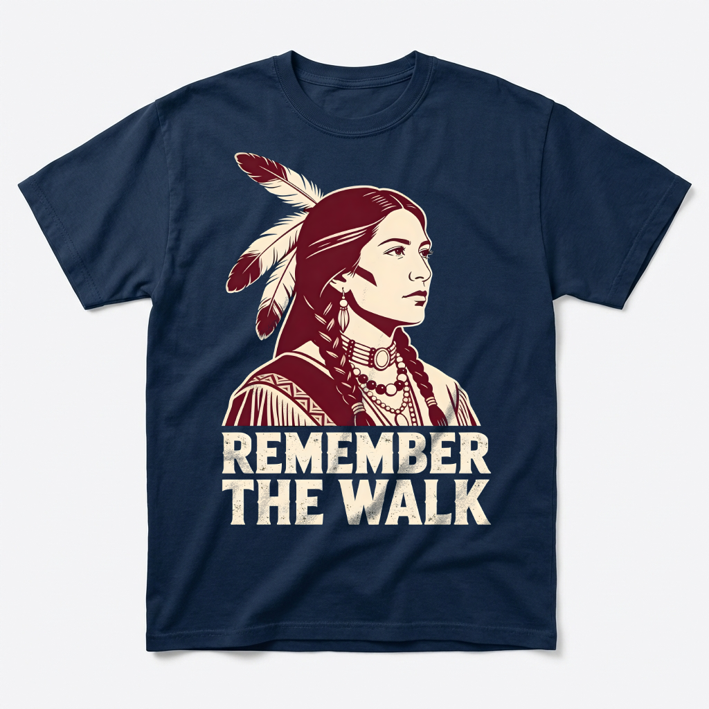 Mokawe — Trail of Tears — Double-sided T-shirt