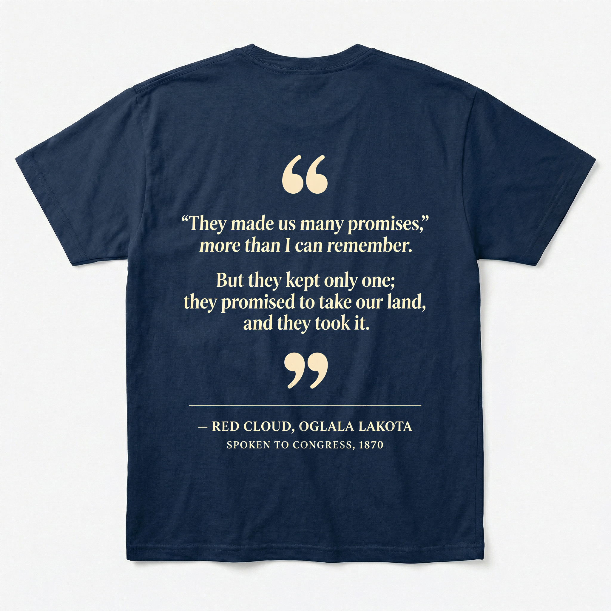 Alowa — The Founding Father — Double-sided T-shirt