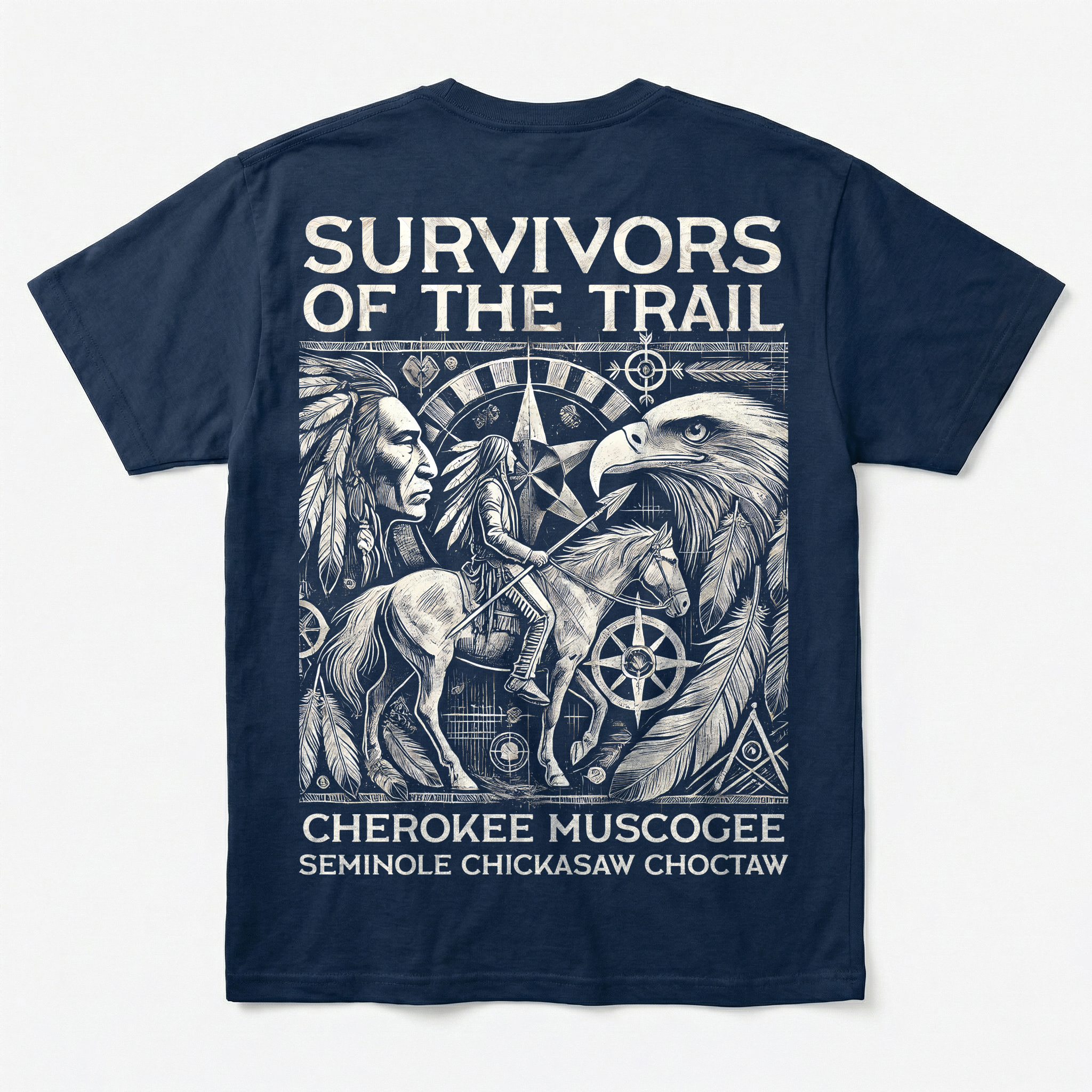 Chayton — Trail of Tears — Heritage Tee — Back