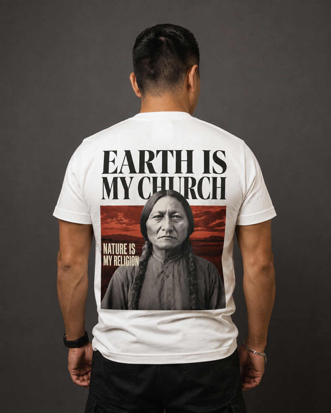 Earth Is My Church — Prairie — Heritage Tee