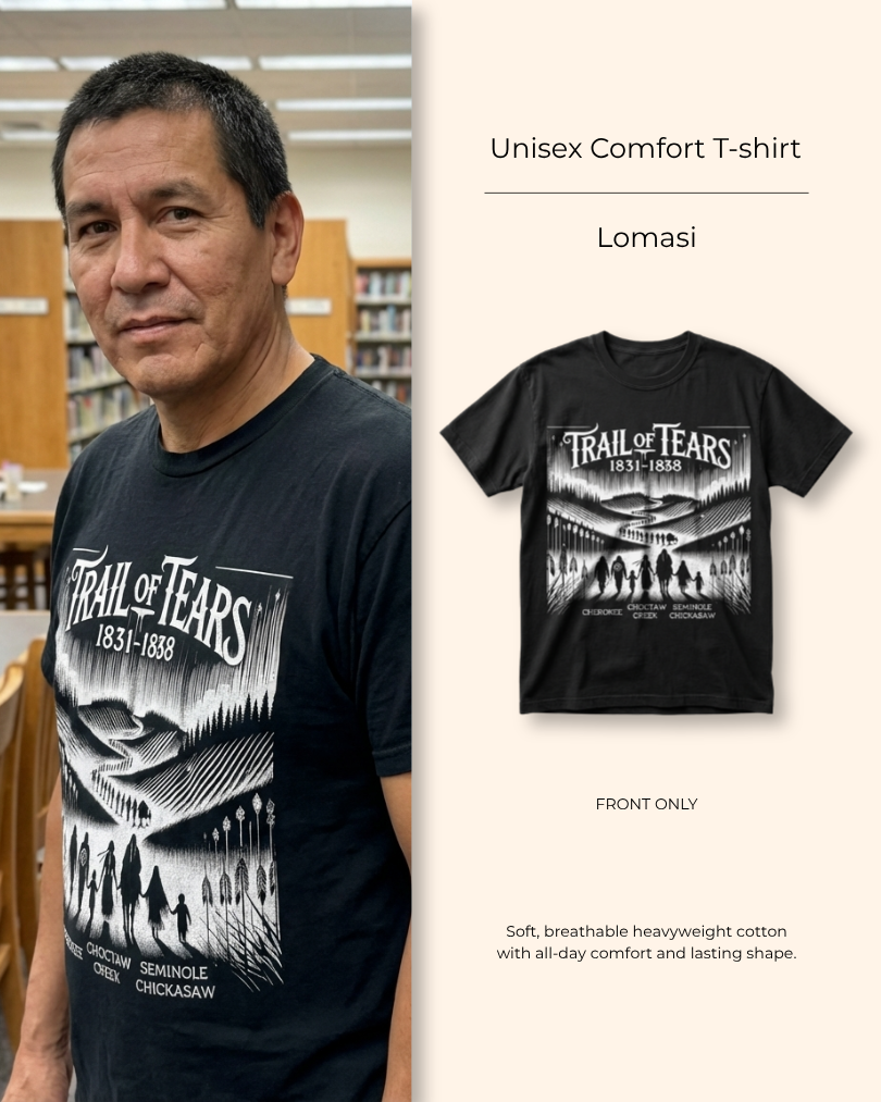 Lomasi — Trail of Tears — Heritage Tee