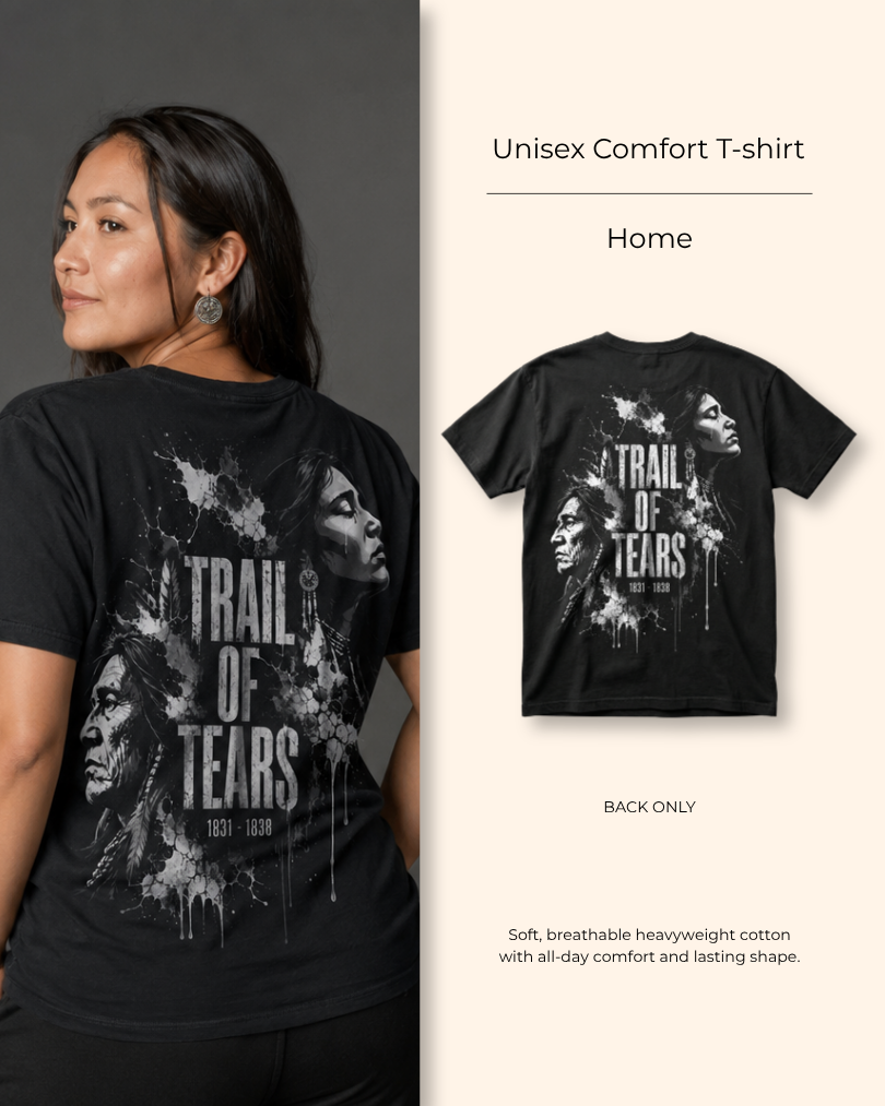 Home — Trail of Tears — Heritage Tee — Back