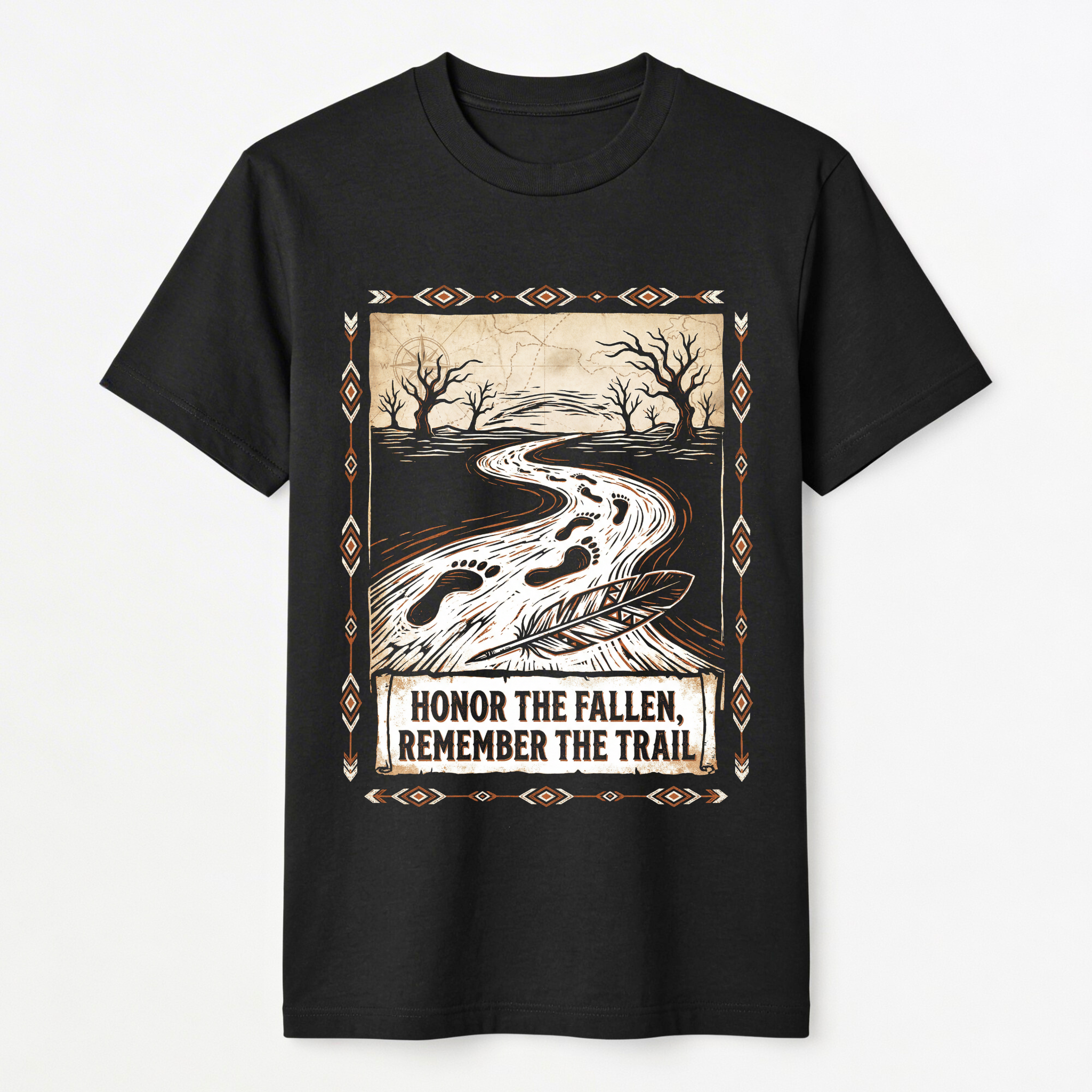 Wovaki | Trail Of Honor | Unisex Tee