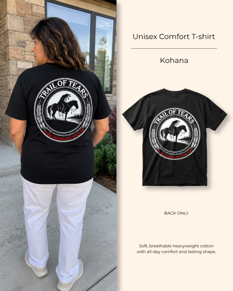 Kohana — Trail of Tears — Heritage Tee — Back