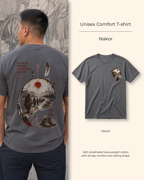 Nakor — Trail of Honor — Double-sided T-shirt