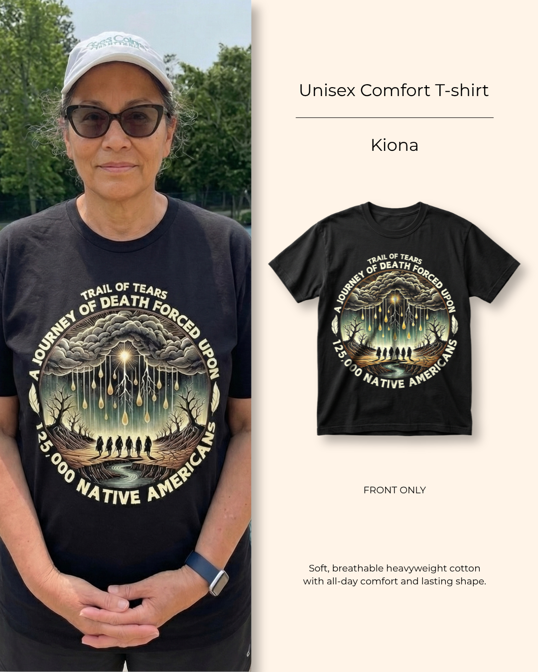 "Kiona" | Trail Of Tears | Unisex Tee