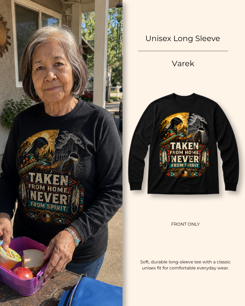 Varek — Stolen Native Children — Heritage Long Sleeve