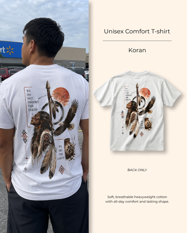 Koran — Trail of Honor — Heritage Tee — Back