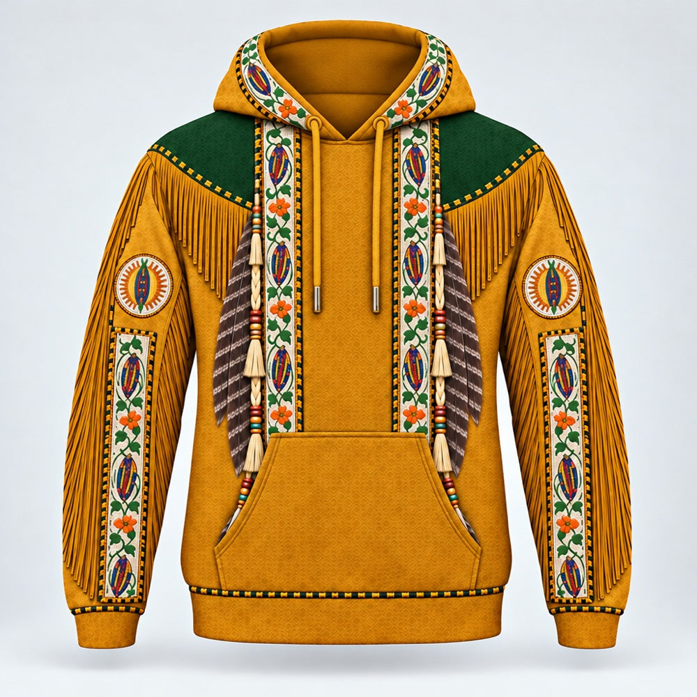 Three Sisters 3D pullover hoodie, front