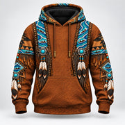 Water Route 3D pullover hoodie, front