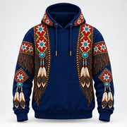 Seven Stars 3D pullover hoodie, front