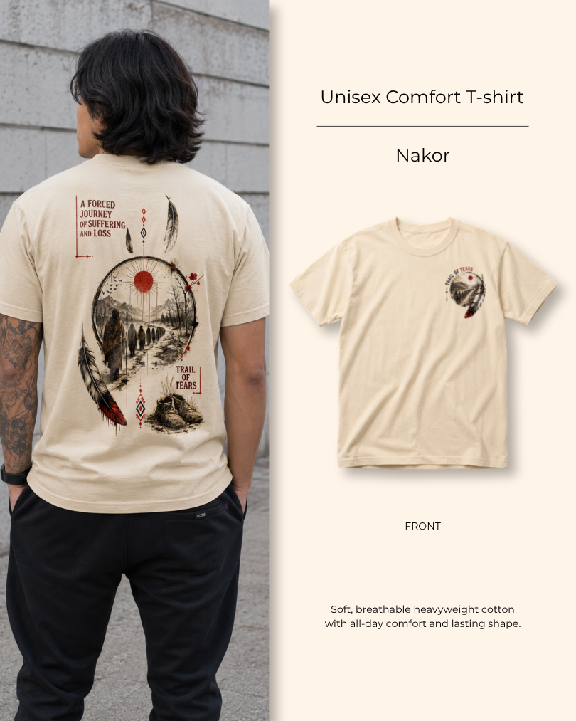 Nakor — Trail of Honor — Double-sided T-shirt