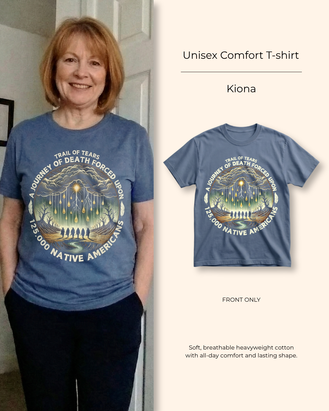 "Kiona" | Trail Of Tears | Unisex Tee
