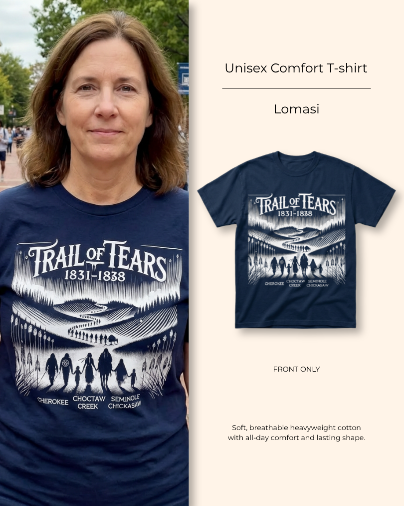 Lomasi — Trail of Tears — Heritage Tee