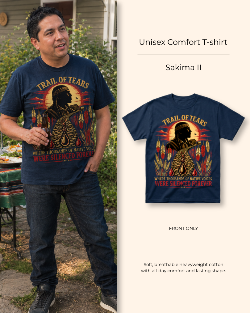 Sakima II — Trail of Tears — Heritage Tee