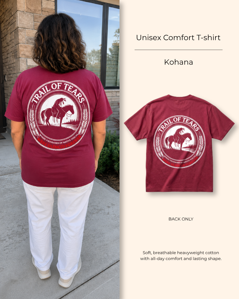 Kohana — Trail of Tears — Heritage Tee — Back