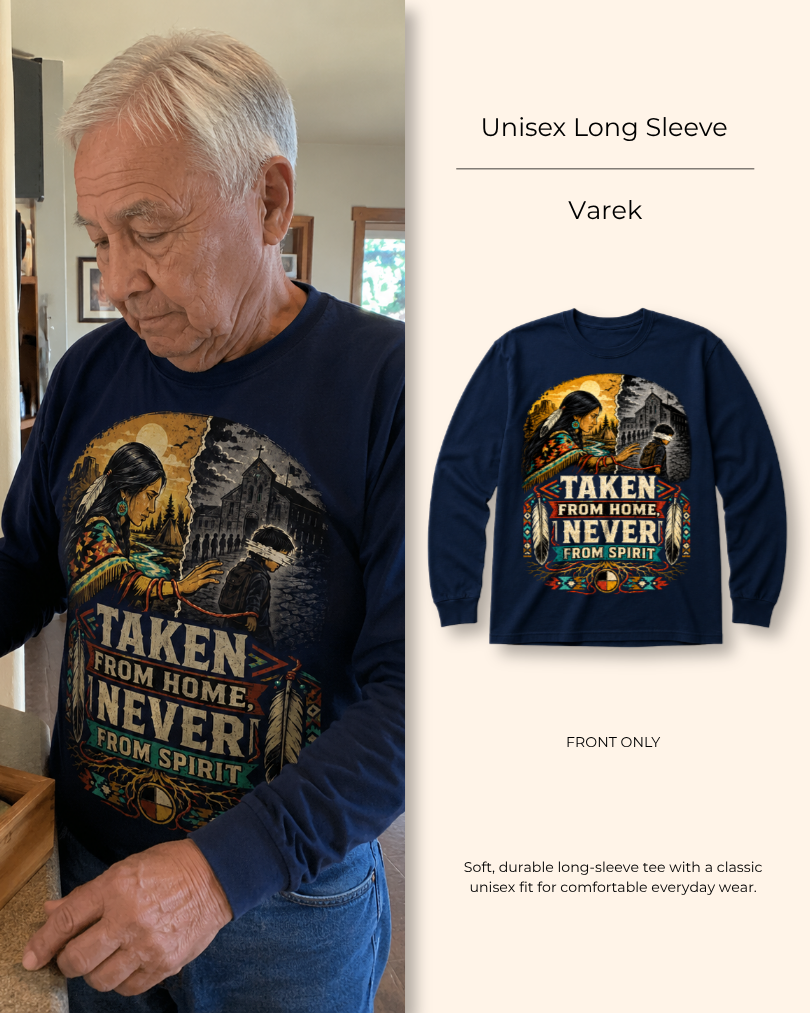 Varek — Stolen Native Children — Heritage Long Sleeve