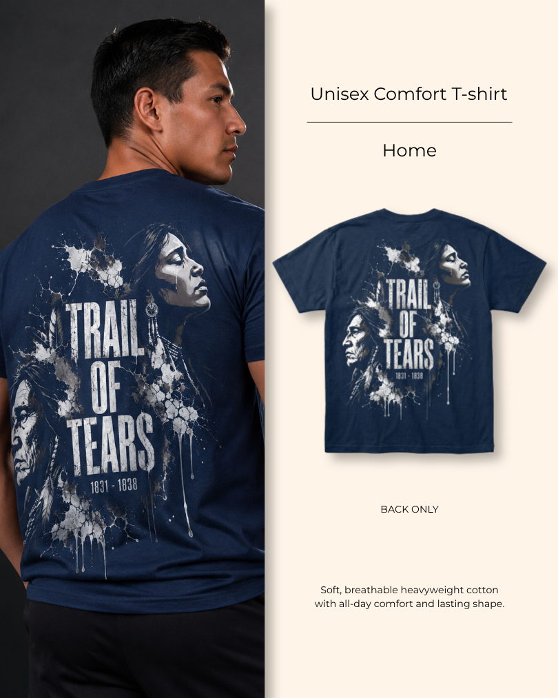 Home — Trail of Tears — Heritage Tee — Back
