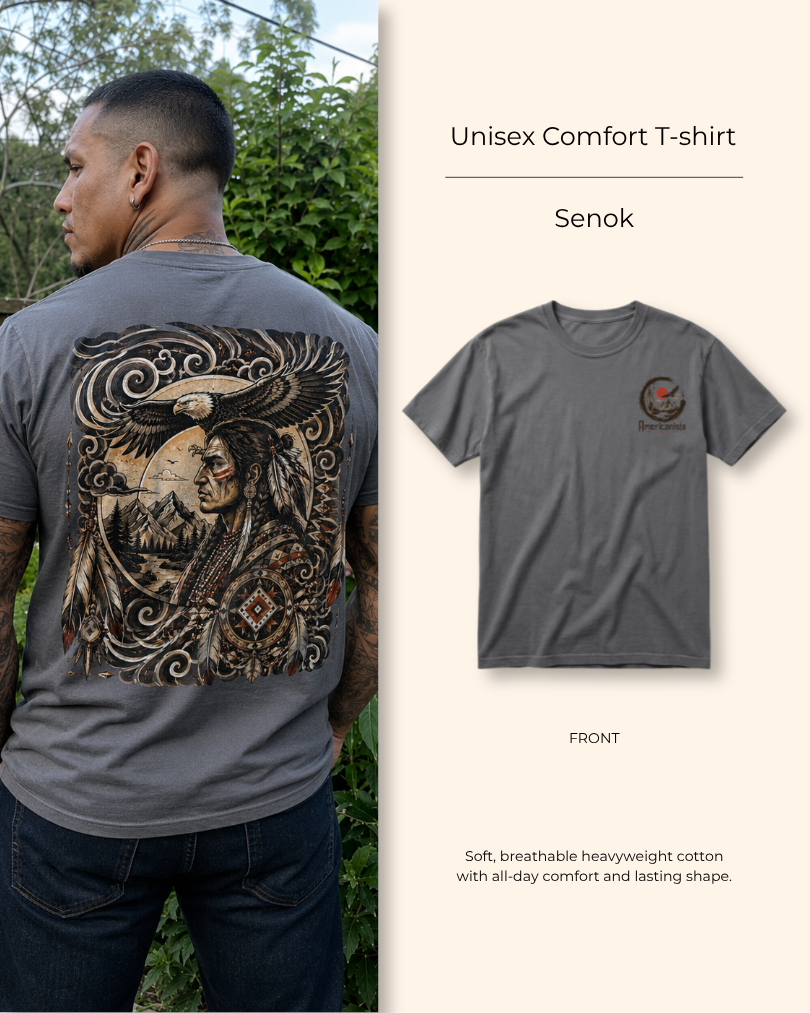 Senok — Trail of Honor — Double-sided T-shirt