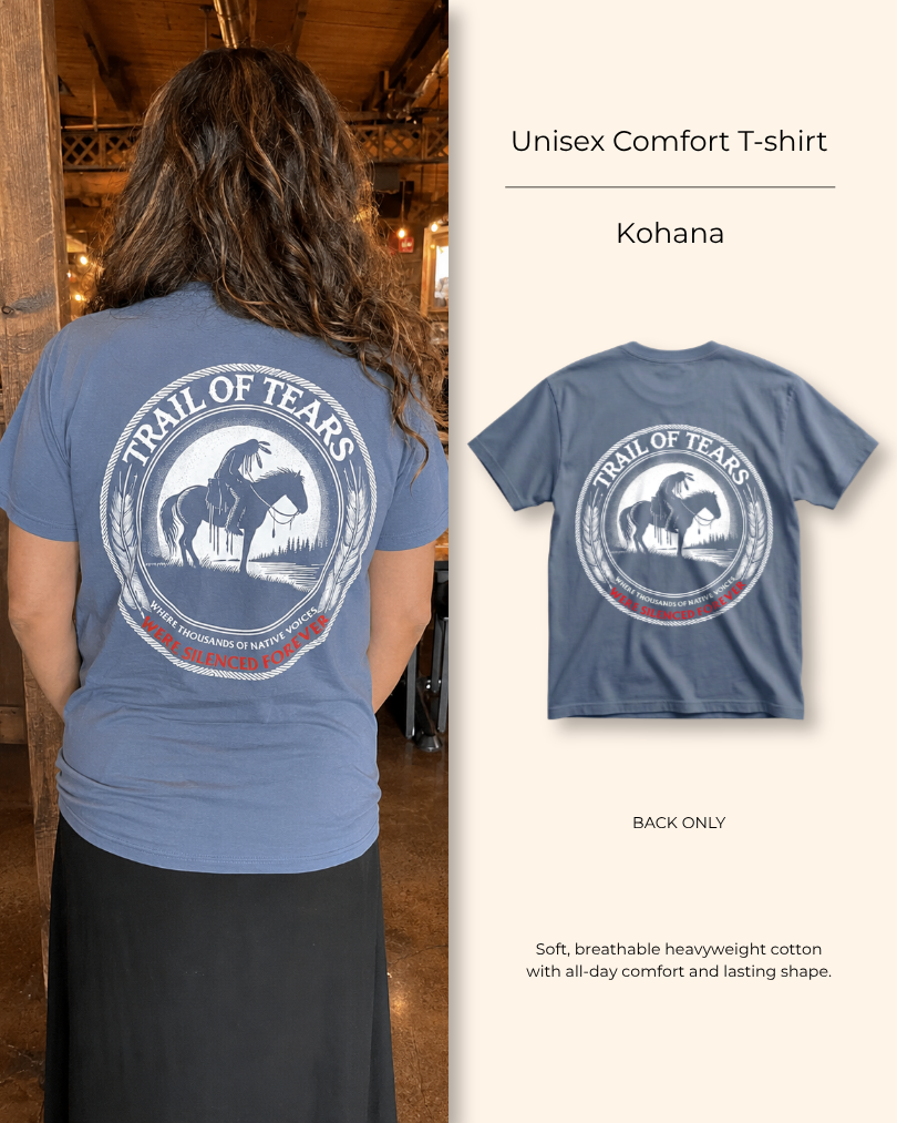 Kohana — Trail of Tears — Heritage Tee — Back