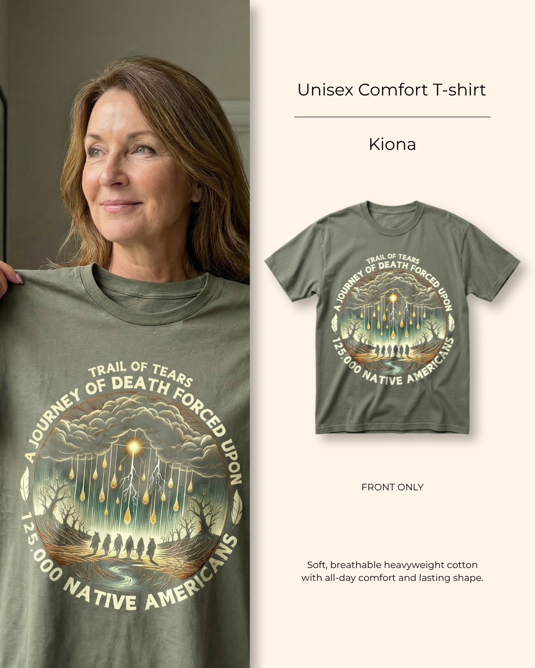 "Kiona" | Trail Of Tears | Unisex Tee