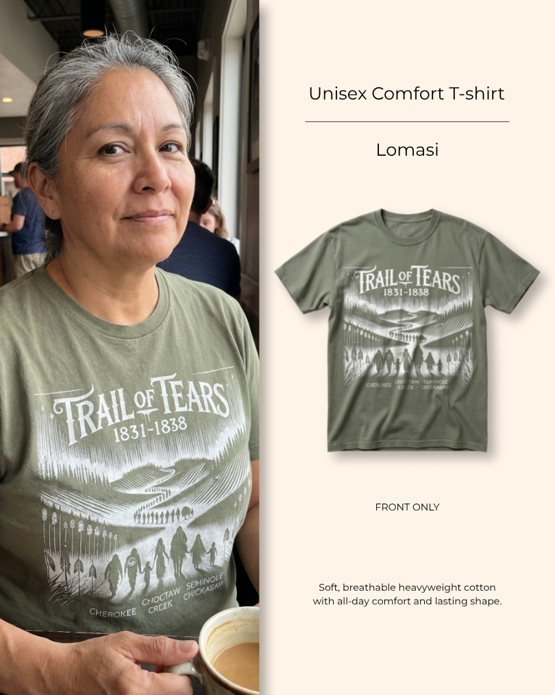 Lomasi — Trail of Tears — Heritage Tee