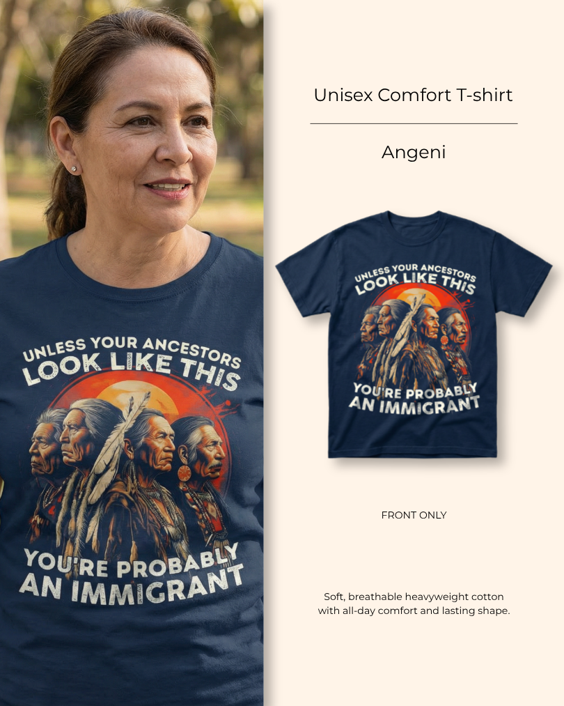 Angeni — Ancestors' Pride — Heritage Tee