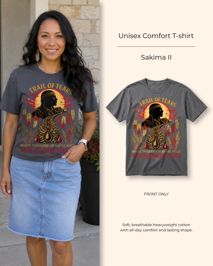 Sakima II — Trail of Tears — Heritage Tee