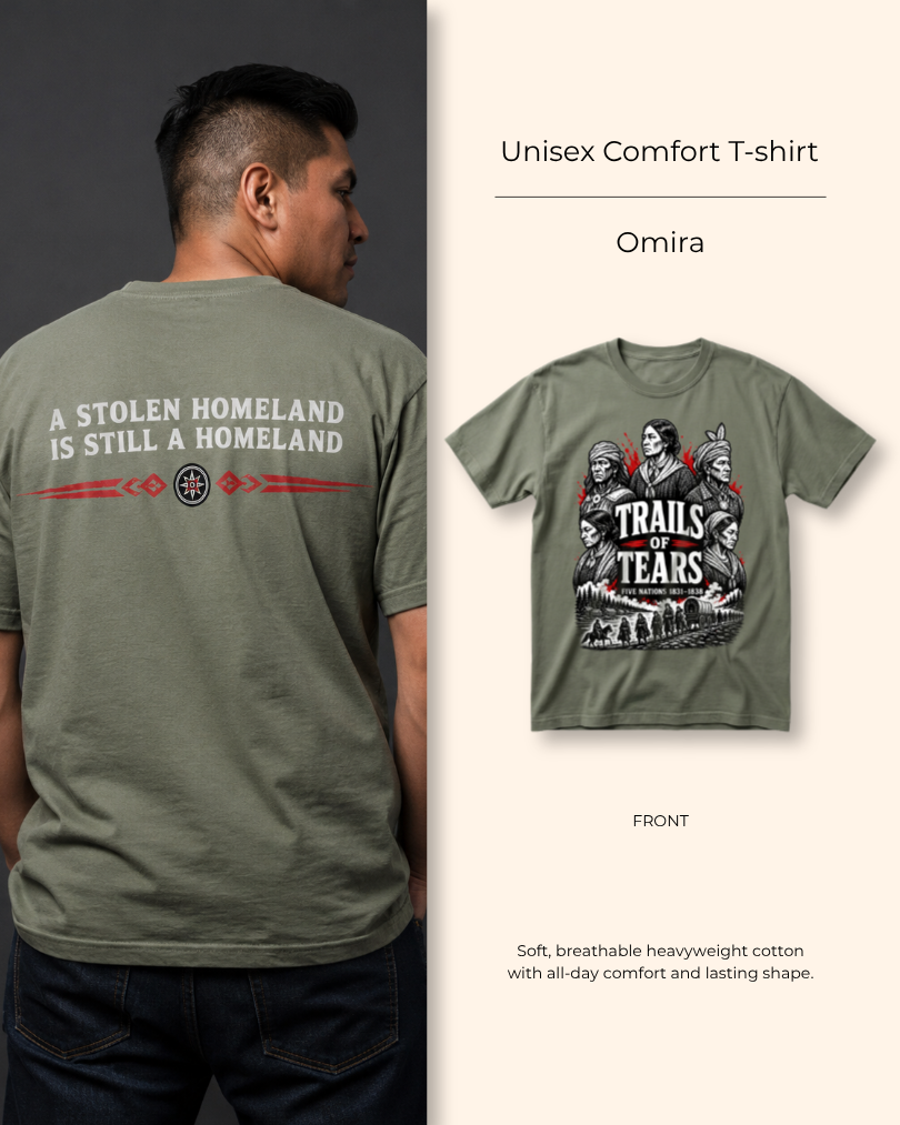 Omira — Trail of Tears — Heritage Tee