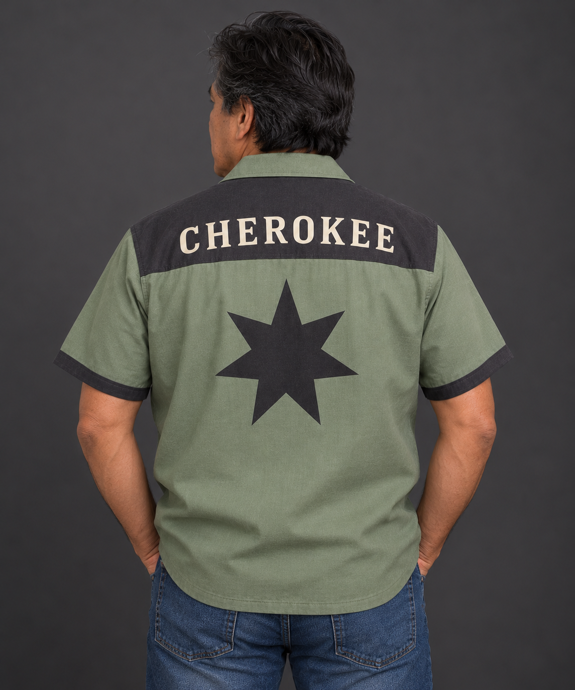 Sage Horizon — Cherokee Heritage — Hawaiian Shirt