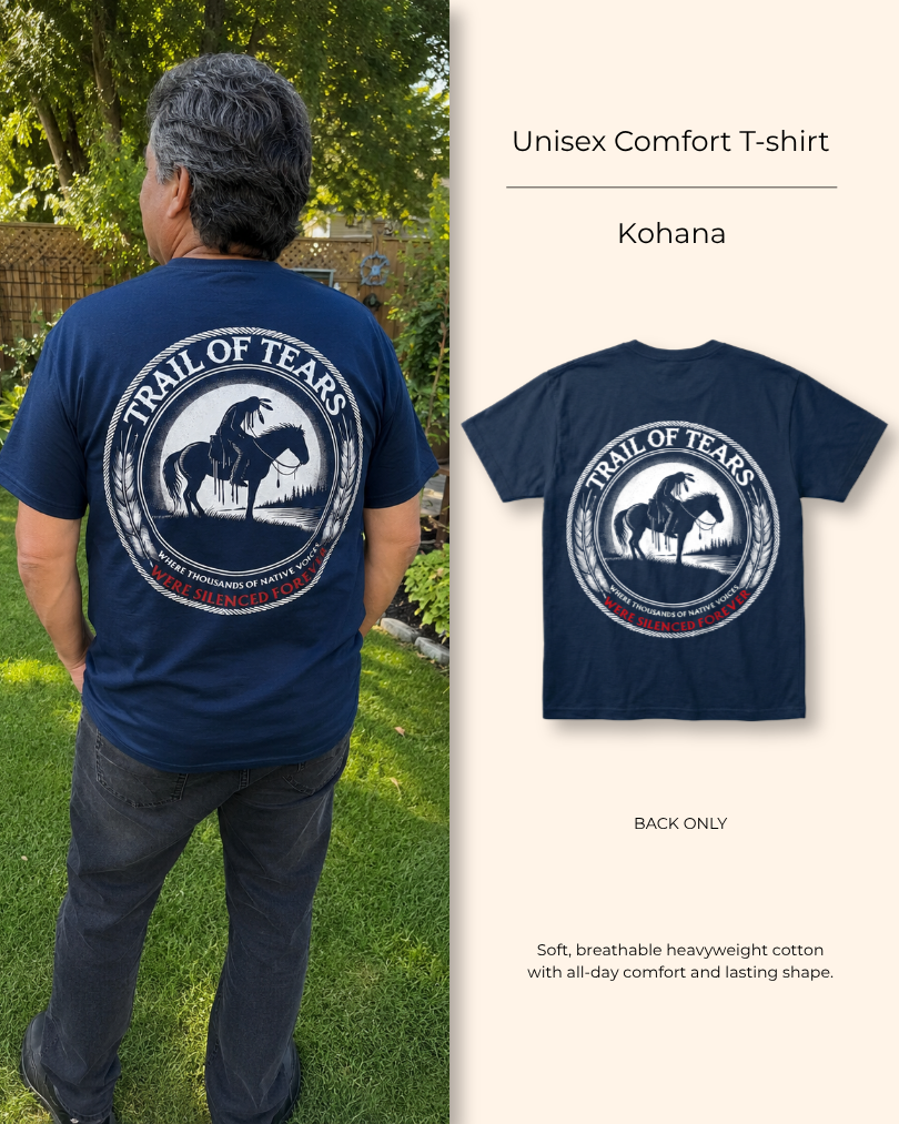 Kohana — Trail of Tears — Heritage Tee — Back