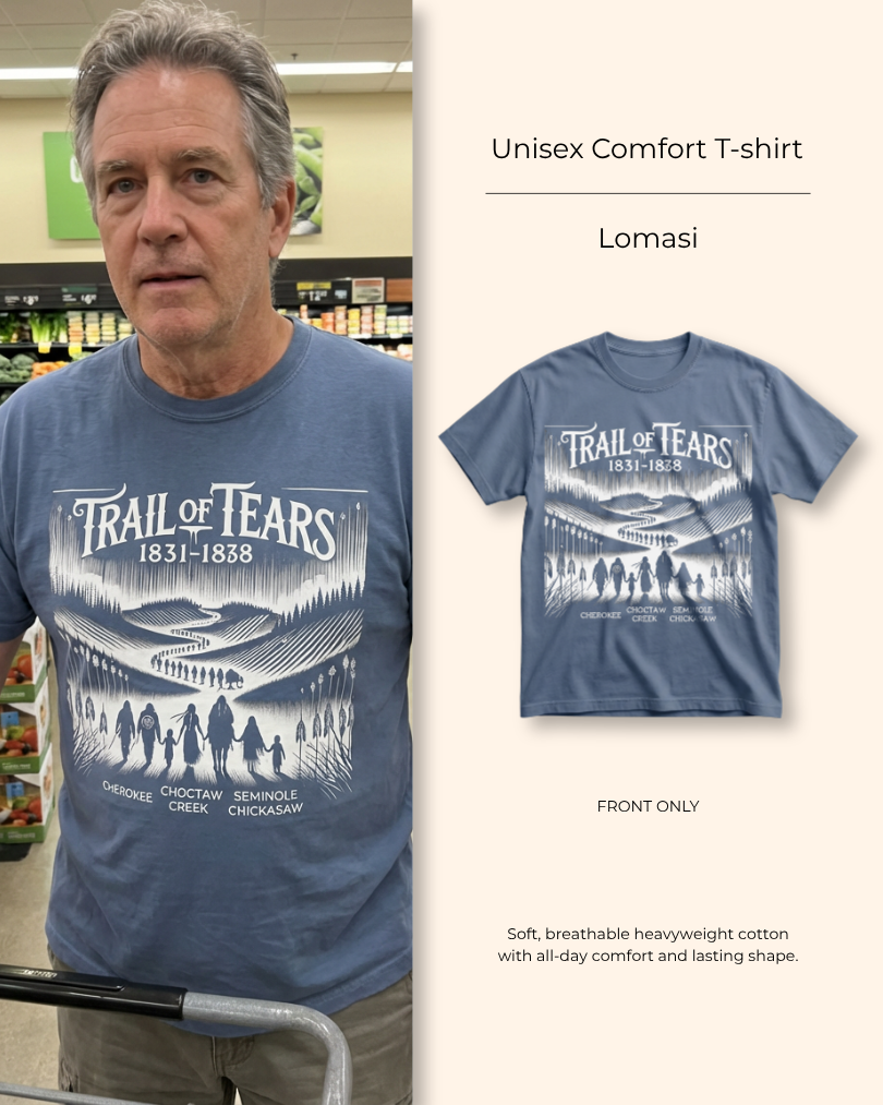 Lomasi — Trail of Tears — Heritage Tee