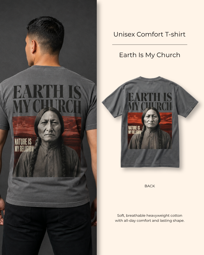 Earth Is My Church — Prairie — Heritage Tee