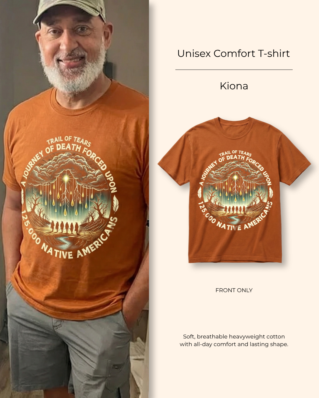 "Kiona" | Trail Of Tears | Unisex Tee