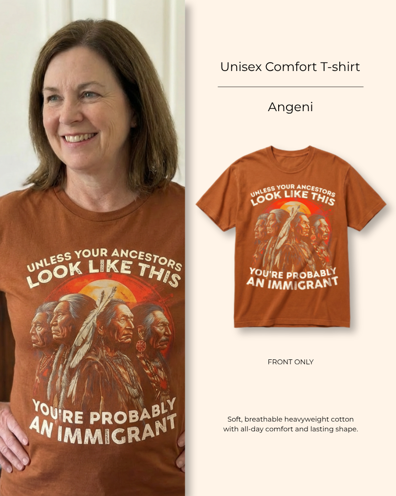 Angeni — Ancestors' Pride — Heritage Tee