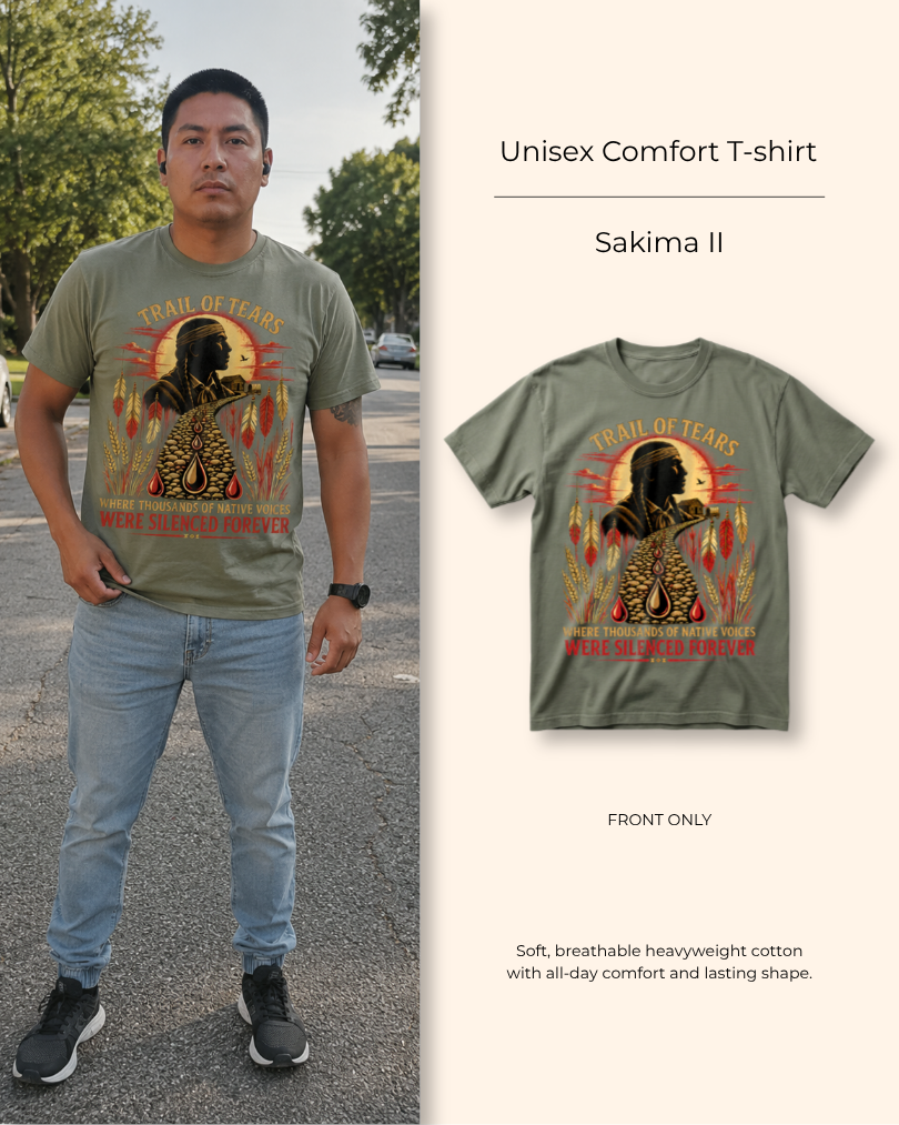 Sakima II — Trail of Tears — Heritage Tee