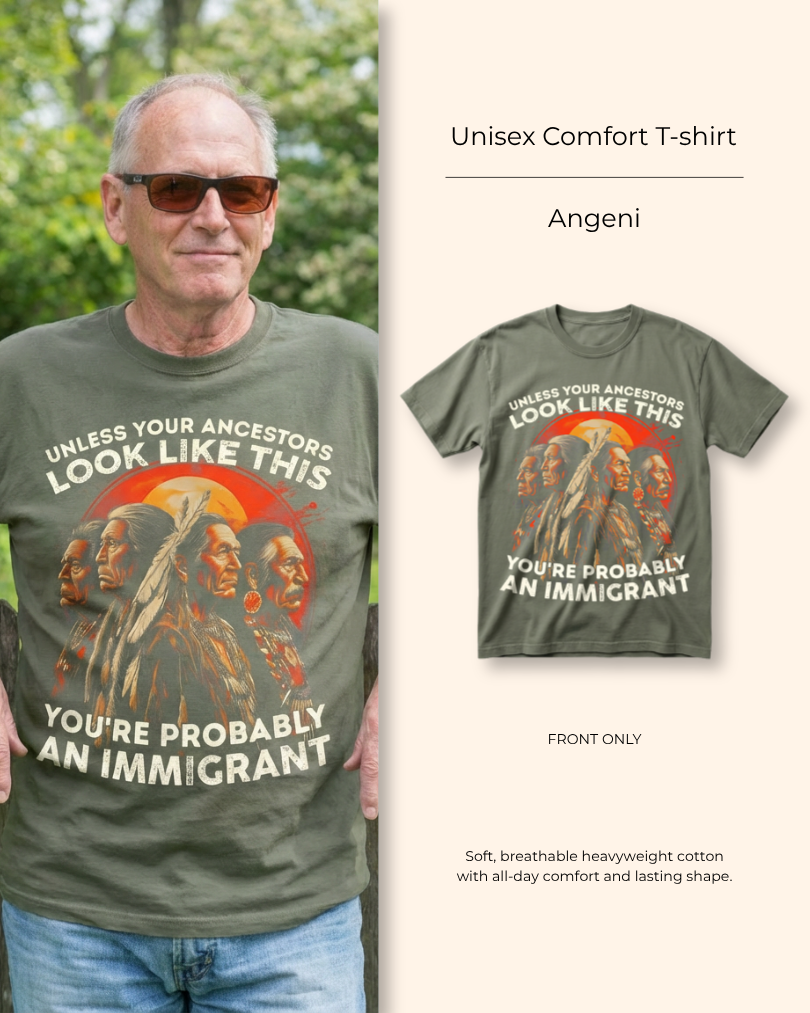 Angeni — Ancestors' Pride — Heritage Tee