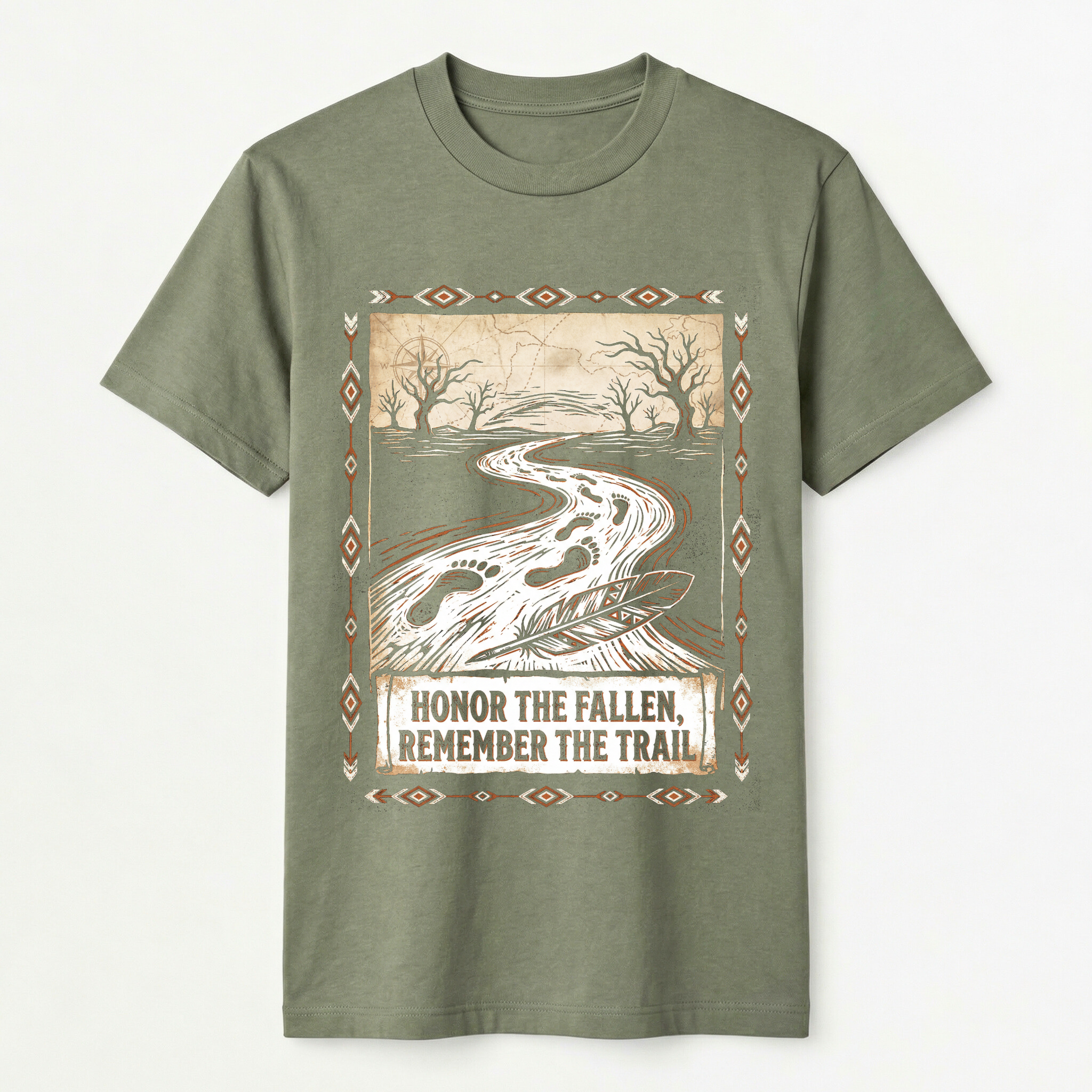 Wovaki | Trail Of Honor | Unisex Tee