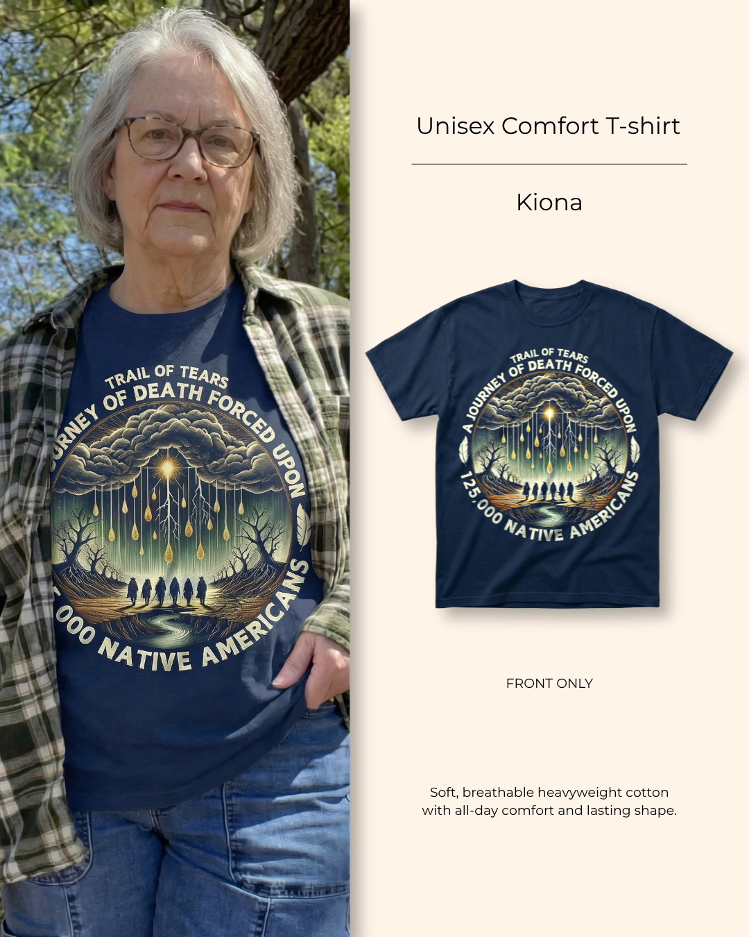 "Kiona" | Trail Of Tears | Unisex Tee