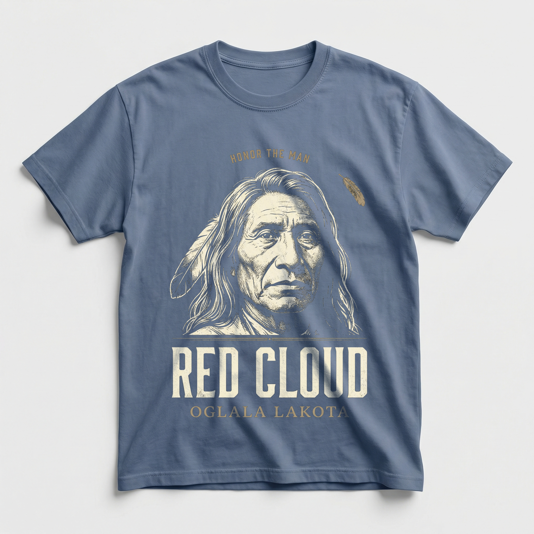 Red Cloud — Honor the Man — Double-sided T-shirt