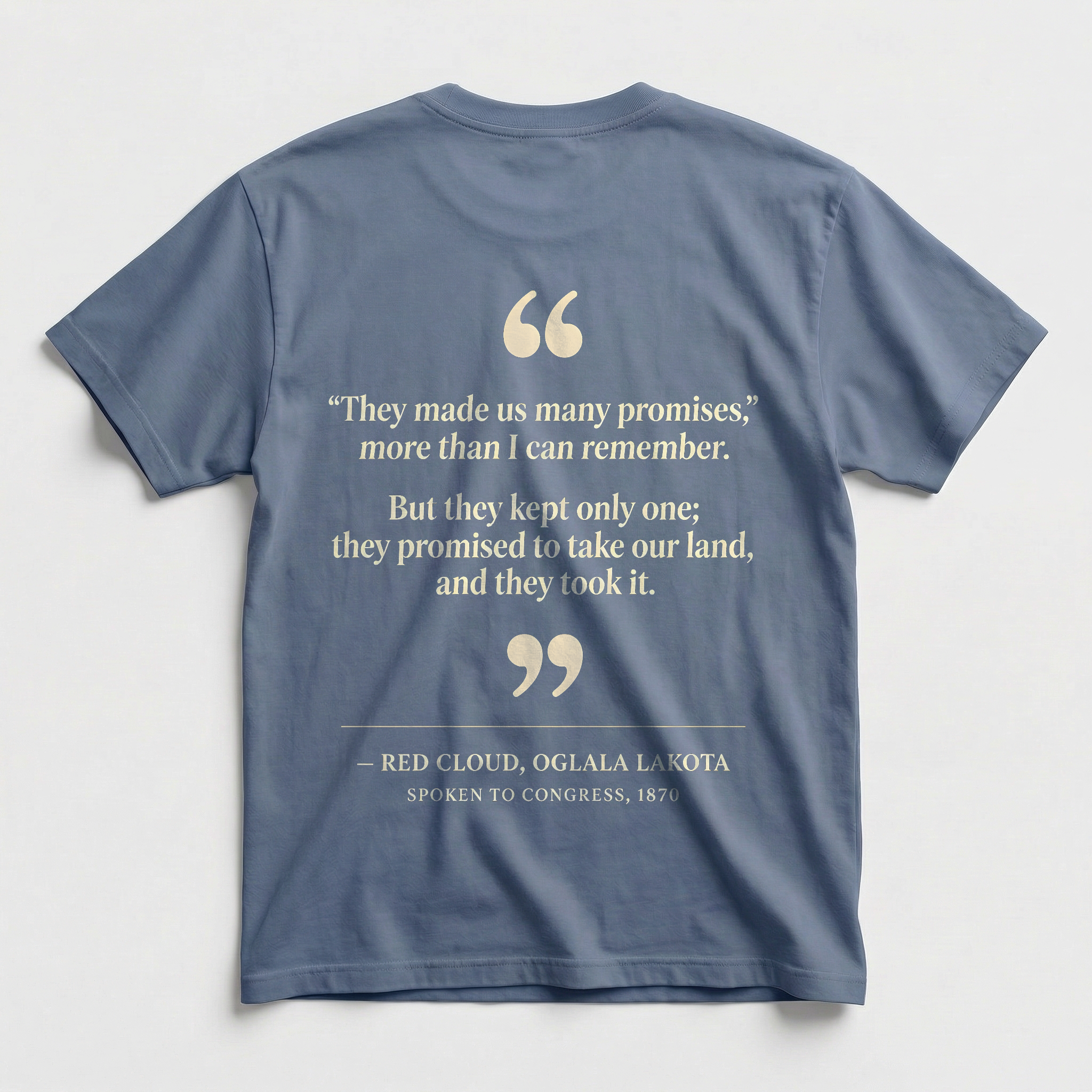 Alowa — The Founding Father — Double-sided T-shirt