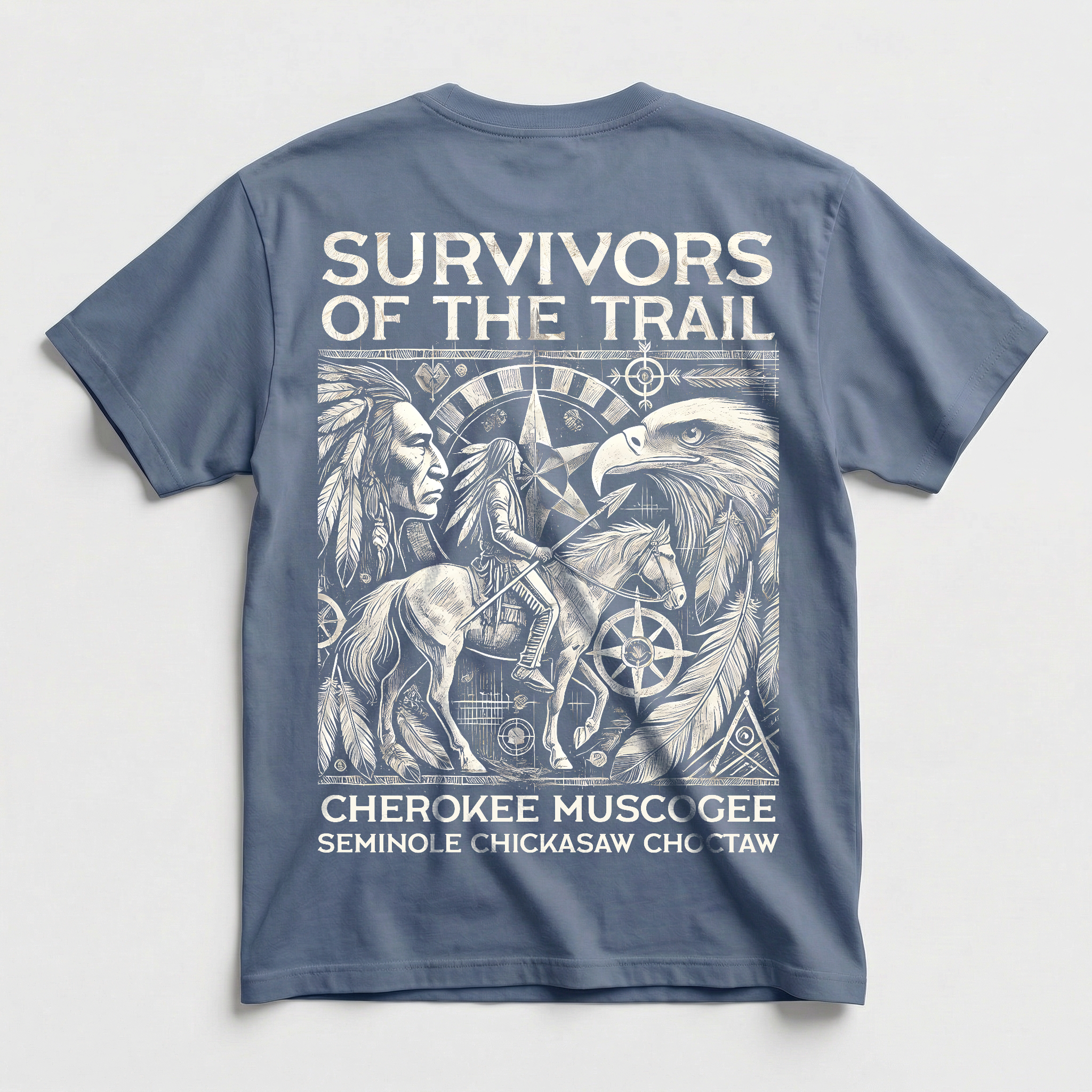 Chayton — Trail of Tears — Heritage Tee — Back