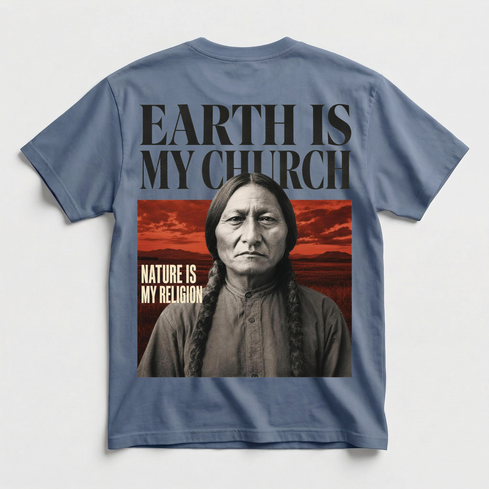 Earth Is My Church — Prairie — Heritage Tee