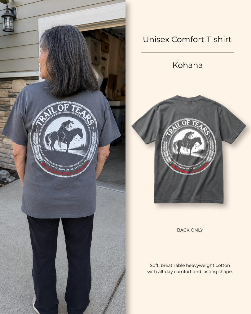 Kohana — Trail of Tears — Heritage Tee — Back